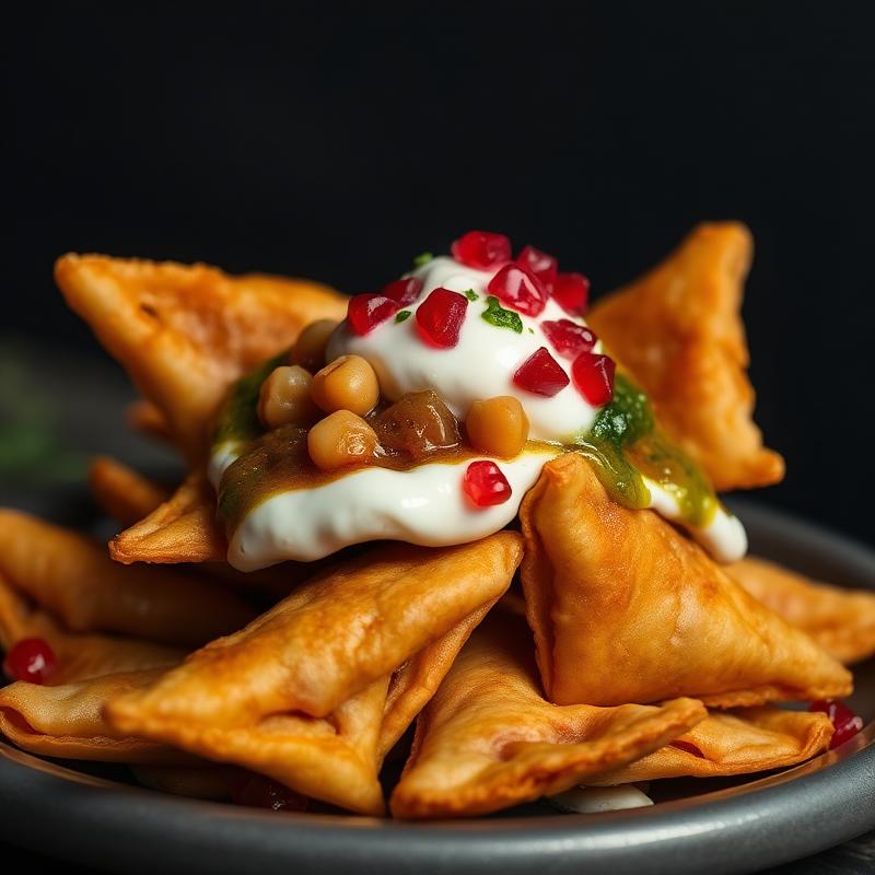 Samosa chaat